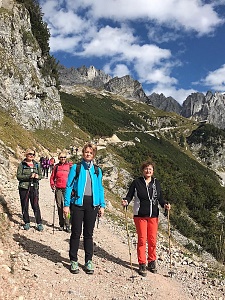 auf dem Rückweg von der Gruttenhütte