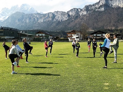 perfekte Trainingsbedingungen im Koasastadion