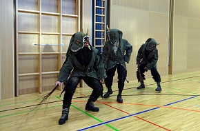 Auftritt der Bettelbutz-Buam bei den Großen
